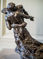 Foto der Bronzeskulptur „Der Walzer“