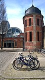 Berlin-Friedrichshain u-Bahnhof Warschauer Platz Treppenturm