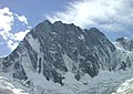 La parete nord delle Grandes Jorasses