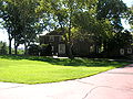 A view of Jacobus Hall on the campus of Stevens Institute of Technology.