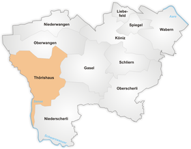 Karte von Thörishaus