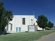 The Mount Calvary Baptist Church .