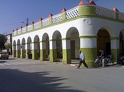 downtown, arcades