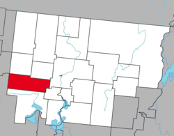 Location within Abitibi RCM