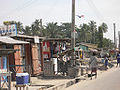 Straat in Winneba