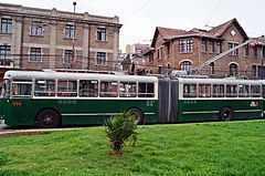 Seitenansicht des ehemaligen Genfer Wagens 607