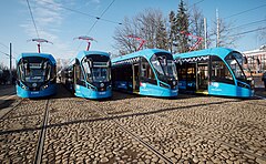 Tramcar 71-931M in Moscow