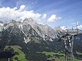 Bergpanorama von der "Asitzbahn" aus gesehen