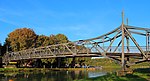 109. Platz: J.-H. Janßen mit Die Fußgängerbrücke „Bergeshöveder Steg“ am „Nassen Dreieck“ in Hörstel-Bergeshövede, Kreis Steinfurt