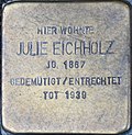 Braunschweig Sack 21–22 Stolperstein Julie Eichholz
