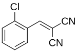 Struktur von 2-Chlorbenzylidenmalonsäuredinitril