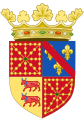 Coat of Arms of Henry IV of France as Monarch of Navarre, 1572-1589