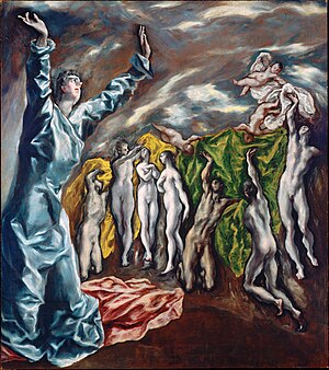 Die Öffnung des fünften Siegels (El Greco)