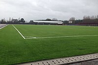 Monte Águila football stadium.