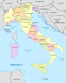 Die 20 italienischen Regionen