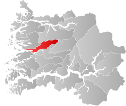 Naustdal – Mappa