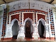 Arches with rich terracotta designs