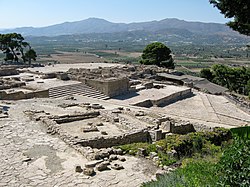 View of the Palace at Phaistos