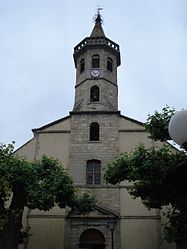 The church in Saint-Jean-du-Bruel