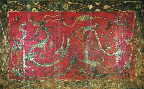 Azure Dragon of the East, lacquer painting found in Prince of Lianggong of Han Tomb, Western Han Dynasty