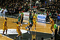 Image 75Lithuanian basketball clubs Žalgiris and Šiauliai playing a match (from Culture of Lithuania)