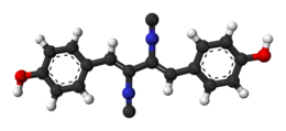 Modello a sfere e bastoncini della xantocillina