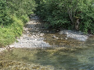 Zusammenfluss von Säntisthur und Wildhauser Thur zur Thur