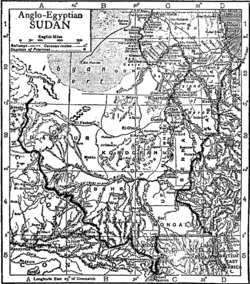 Lokasi Sudan Inggris-Mesir