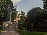 Zugbrücke bei der Burg. Bloemersstraat