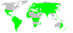 Mapa występowania