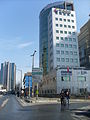 Gültepe,Talatpaşa Caddesi çıkışı,sağda TOBB İstanbul Binası (Şubat,2012)