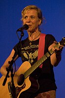 Hersh performing at the Brattle Theatre in Cambridge, Massachusetts, 2007