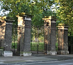 The Lancaster Gate of Kensington Gardens