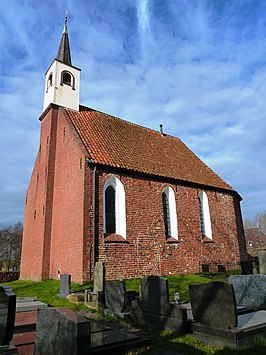 Andere zijde van de kerk