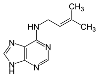 Strukturformel von N6-Isopentenyladenin