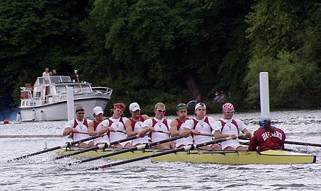 Ein Achter bei der Henley Royal Regatta