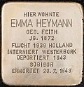 Stolperstein für Emma Heymann (Kinkelstraße 9)