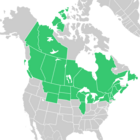 Symphyotrichum ciliolatum distribution map