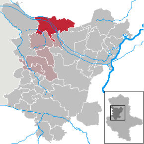 Lage des Flecken Calvörde im Landkreis Börde