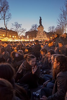The young occupants of the Place de la République remake the world (39 March)