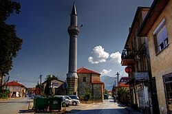 Ansicht der Moschee von Südwesten (wahrscheinlich 2009)