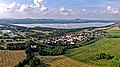 Lake and the village of Hagenwerder