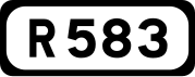 R583 road shield}}