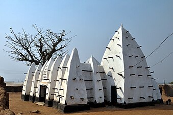 The Larabanga Mosque, Larabanga, northern Ghana, unknown architect, possibly built in the 15th century