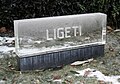 Ligeti's grave at Zentralfriedhof, Vienna