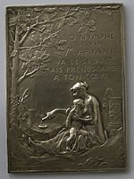 Vin Mariani medal by Louis-Oscar Roty