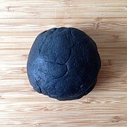 Squid ink dough