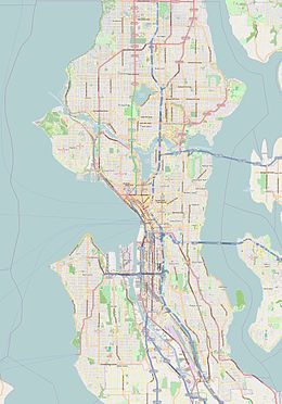 Mappa di localizzazione: Seattle