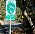 Bicycle Route, Mill Valley, CA: 2015