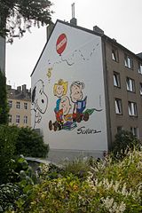 Mural in der Robens­straße